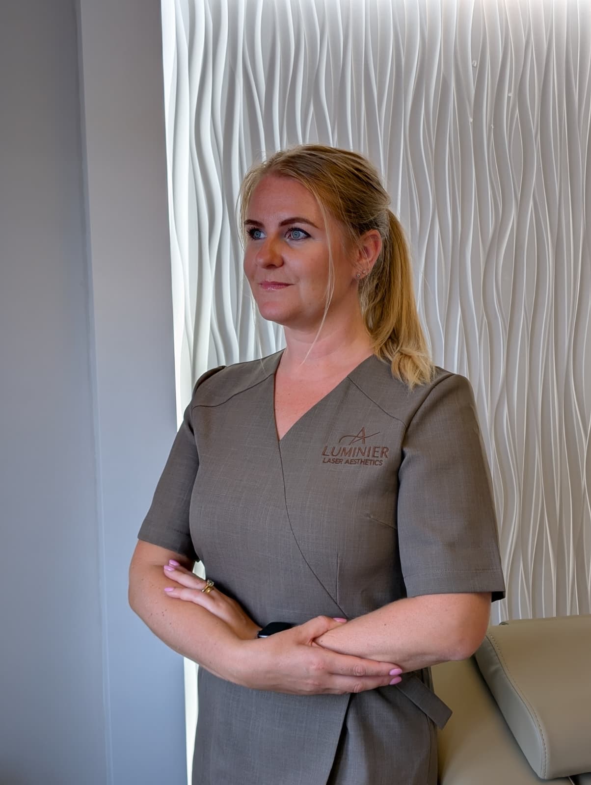 Monika, laser practitioner at Luminier, offering laser hair removal for PCOS/PMOS and hormonal hair in Leighton Buzzard